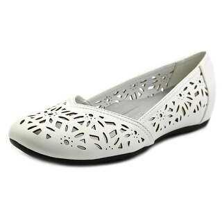 Easy Street Charlize Women W Round Toe Synthetic Flats