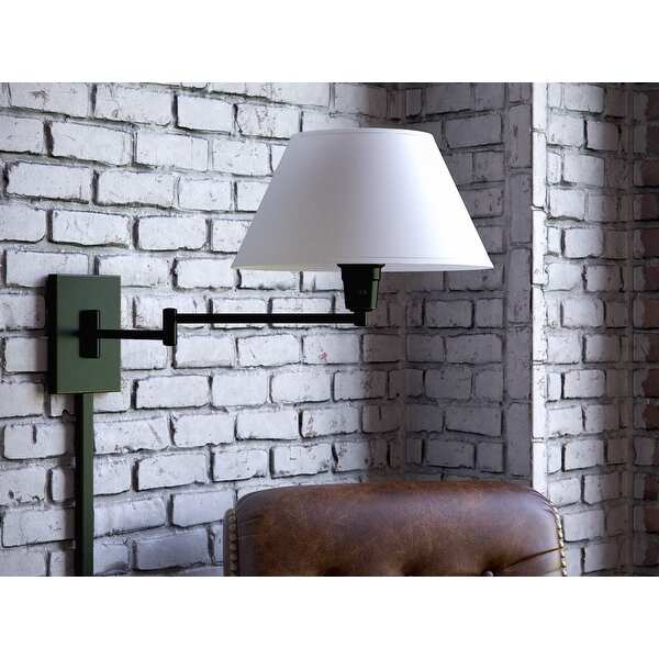 Tustin Oil Rubbed Bronze Wall Swing Arm Lamp
