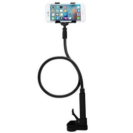 Skiva Flexible Long Arms Cell Phone Clip Holder Stand for iPhone 6 6s Plus 5s SE, Samsung Galaxy S7 S6 Edge S5 S4 Note5 Note4