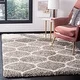 preview thumbnail 86 of 128, SAFAVIEH Hudson Shag Ogee Trellis 2-inch Thick Area Rug