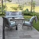 Cambridge Casual Como Solid Wood Outdoor Daybed - Thumbnail 13