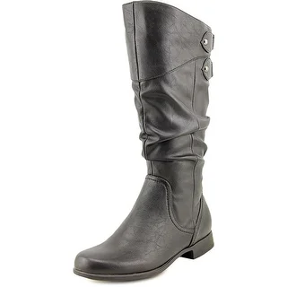 Hush Puppies Gianna Motive Round Toe Synthetic Mid Calf Boot