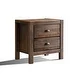 Montauk Solid Wood 2-drawer Nightstand - Thumbnail 11