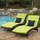 Thumbnail 13, Salem Outdoor Chaise Lounge Cushions (Set of 2) (Cushions Only) by Christopher Knight Home. Changes active main hero.
