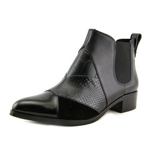 Coach Suffolk Patchwork Pointed Toe Leather Bootie (Option: 5)