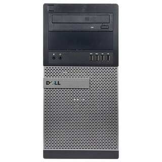 Dell OptiPlex 7010 Computer Tower Intel Core I3 3220 3.3G 16GB DDR3 2TB Windows 10 Pro 1 Year Warranty (Refurbished) - Black