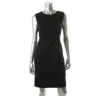 Calvin Klein Womens Lined Sleeveless Wear to Work Dress