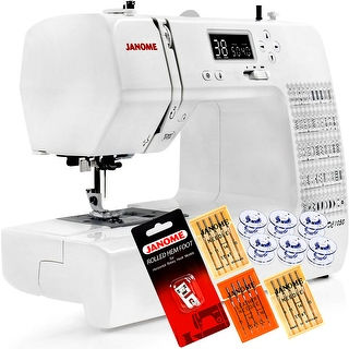 Janome DC1050 Computerized Sewing Machine + 5-Piece VIP Package