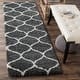 preview thumbnail 19 of 128, SAFAVIEH Hudson Shag Ogee Trellis 2-inch Thick Area Rug