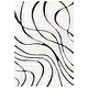 preview thumbnail 43 of 103, SAFAVIEH Florida Shag Sigtraud Abstract Waves 1.2-inch Area Rug