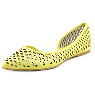 Steve Madden Elaine Pointed Toe Synthetic Flats