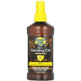 Banana Boat 8-ounce Deep Tanning Oil Spray SPF 4