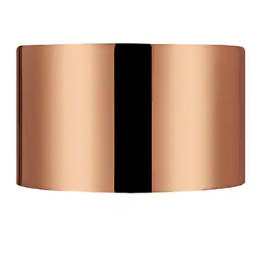 Metallic bronze lamp shade