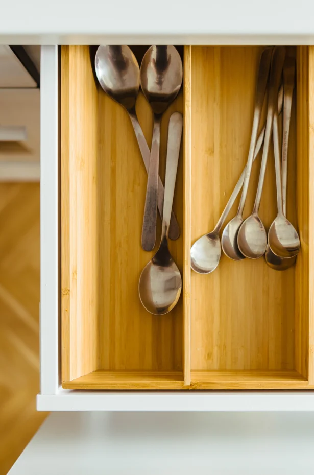 Conquer Kitchen Drawers With Dividers