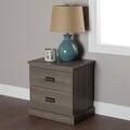 South Shore Gloria 2-Drawer Night Stand