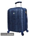Mia Toro ITALY Macchiolina Abrasa 24-inch Lightweight Hardside Expandable Spinner Suitcase