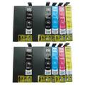 10-pack Replacing T252XL Ink Cartridge for Epson WF-3620 WF-3640 WF-7110 WF-7610 WF-7620 Printer