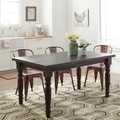 Grain Wood Furniture Valerie 63-inch Solid Wood Dining Table