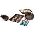 Circulon Nonstick Bakeware Chocolate Brown 5-piece Bakeware Set
