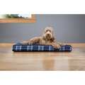 FurHaven Faux Sheepskin and Plaid Deluxe Ortho Pet Bed