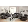 Abbyson Thompson 3-piece Leather Reclining Living Room Sofa Set
