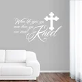 Kneel Wall Decal 36 inches wide x 22 inches tall