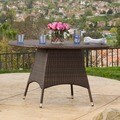 Corsica Outdoor Wicker Round Dining Table (ONLY) by Christopher Knight Home