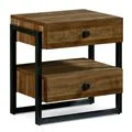 A.R.T. Furniture Epicenters Williamsburg Distressed Brown 2-drawer Nightstand