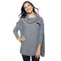 Ply Cashmere Women's Jersey Pull-over Turtleneck