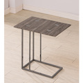Coaster Company Weathered Wood and Metal Snack Table