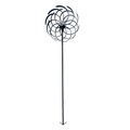 Solar 68" Dual Kinetic Windmill Stake with LED Light