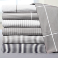 Loft Collection Pinstripe, Classic Stripe and Windowpane Modern Sheet Sets