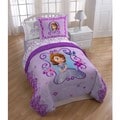 Disney Sofia The First Twin Bed in a Bag with Oversized Comforter
