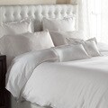 Hotel Look White Pinstripe Boudouir or Euro Pillow Sham