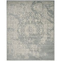Safavieh Adirondack Vintage Distressed Slate Grey / Ivory Rug (9' x 12')