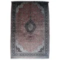 Hand-Knotted Mansion Size Silk Qum Carpet (17'x27'5")