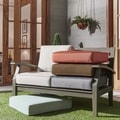Isola Outdoor Fabric Loveseat Cushions iNSPIRE Q Oasis
