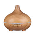 Aromatherapy 150ml Essential Oil Wood Grain Diffuser with 14 Colors