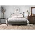 Furniture of America Karis Contemporary Arched Four Poster Bed