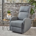 Gaius Class Gliding Fabric Recliner by Christopher Knight Home