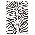 Hand-tufted Zebra Stripe Wool Rug (8' x 10'6)