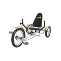 Mobo Triton The Ultimate Youth Three Wheeled Silver Cruiser