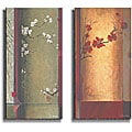 Don Li-Leger 'Blossom Tapestry' 2-piece Canvas Set