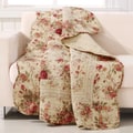 Greenland Home Fashions Antique Rose Throw