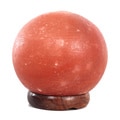 Black Tai Spherical 4-inch Himalayan Salt Lamp