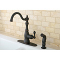 American Classic Naples Bronze Single-handle Kitchen Faucet