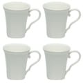 Red Vanilla Classic White 12-ounce Mugs (Set of 4)