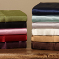 Silky Satin Standard-size Pillowcases (Set of 2)