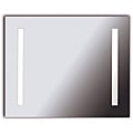 Horus 2-light LG Silver Vanity Mirror