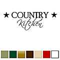 Vinyl 'Country Kitchen' Wall Decal